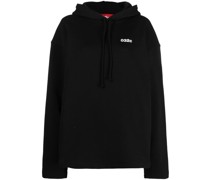 Hoodie mit Slogan-Print