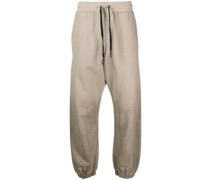 Jogginghose mit Flammen-Print