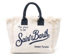 Vanity canvas beach bag