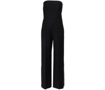 Phoebe pinstriped strapless jumpsuit