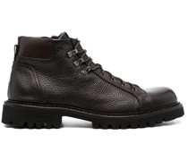 Strukturierte Schnürstiefel