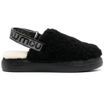 Slipper mit Slingback-Riemen