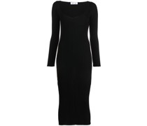 Geripptes Kleid