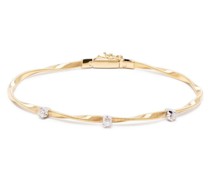 18kt Gelbgoldarmband mit Diamanten