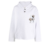Hoodie mit Stickerei