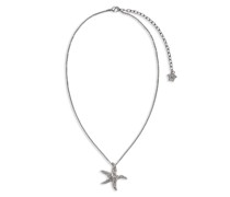 crystal-embellished starfish-pendant necklace