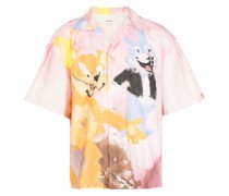 Hemd mit Madworld-Print