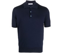 Poloshirt mit Spreizkragen