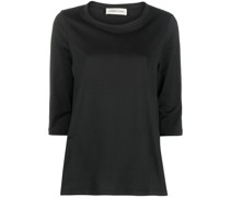T-Shirt mit rundem Ausschnitt