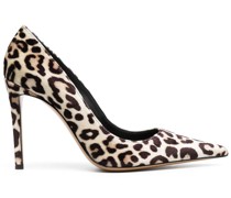Pumps mit Leoparden-Print 110mm