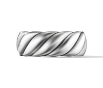 Sculpted Cable Contour Ring aus Sterlingsilber