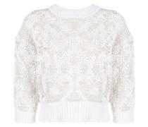 Pullover mit Sheer-Effekt
