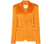 Blazer mit Satin-Finish