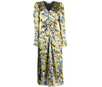 Floria long-sleeve long dress