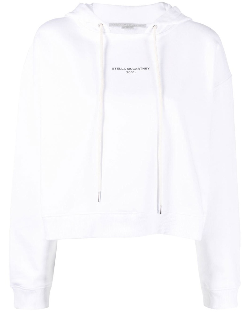 Stella McCartney Damen Hoodie mit Logo-Print