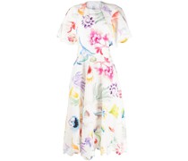 Maxikleid mit Blumen-Print