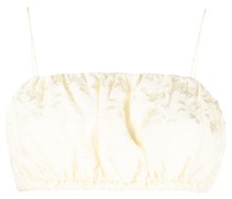 Cropped-Top mit Print