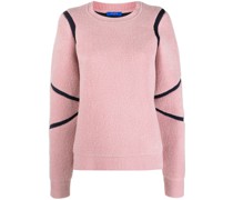 Pullover mit Besatzstreifen