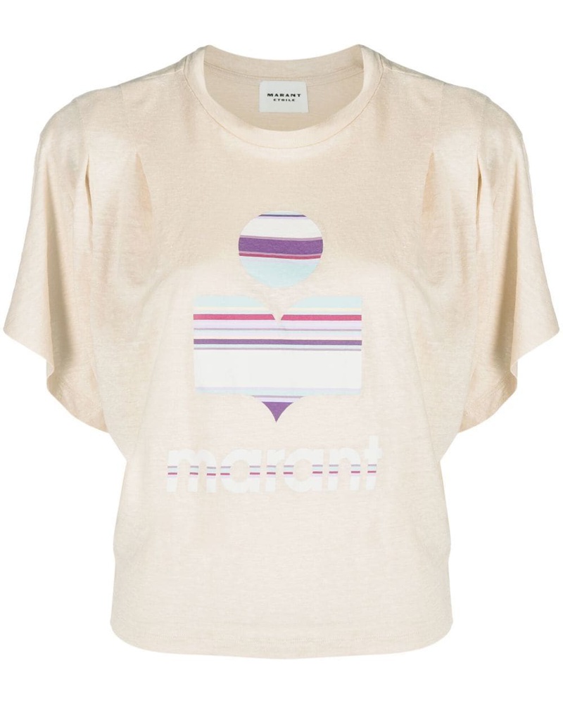Étoile Isabel Marant Damen T-Shirt mit Logo