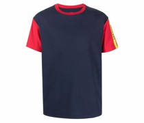T-Shirt in Colour-Block-Optik