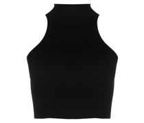 Geripptes Neckholder-Top