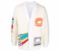 Bestickter Cardigan
