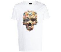 Sticker Skull T-Shirt aus Bio-Baumwolle