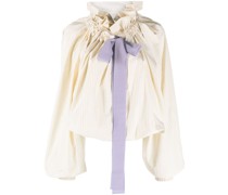 Bluse mit Puffärmeln