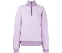 Pullover mit kurzem Reißverschluss