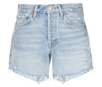 Taillenhohe Parker Jeans-Shorts