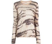 T-Shirt mit Tiger-Print