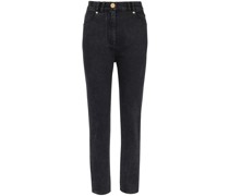 Schmale High-Rise-Jeans