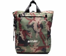 Rucksack mit Camouflage-Print