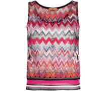 Langarmshirt mit Zickzackmuster