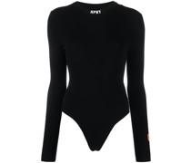 Gerippter Body mit Logo