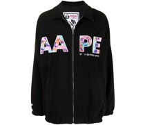 AAPE BY *A BATHING APE® Bestickte Bomberjacke