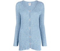 Gerippter Cardigan