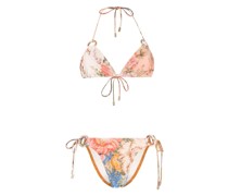 August Bikini mit Spliced-Print