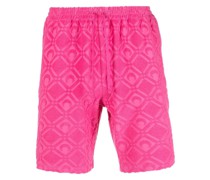 Shorts mit Sichelmond-Print
