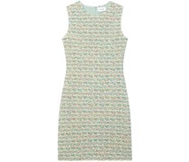 Ärmelloses Tweed-Kleid