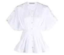 Bluse mit weiten Ärmeln