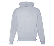Hoodie mit Logo-Prägung