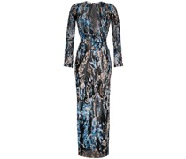 Tüllkleid mit Perlen