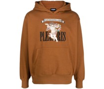 Hoodie mit Logo-Stickerei