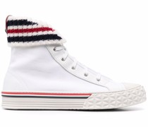 Sneakers mit karierter Sohle