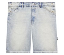 Gerade Sailor Jeans-Shorts