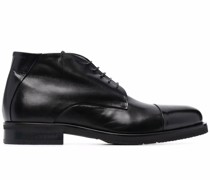 Schnürstiefel mit mandelförmiger Kappe