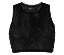 Cropped-Top mit Logo