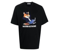 T-Shirt mit Logo-Print