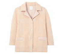 Tweed-Jacke mit Check